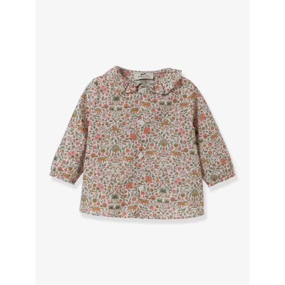 Blouse bébé CYRILLUS en tissu Liberty® rose imprimé