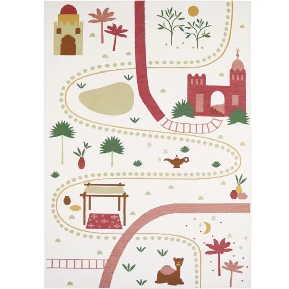 Tapis rectangulaire Little Marrakech (123 x 180 cm)