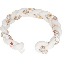Tresse de lit bébé universelle Néo Vintage – SEVIRA KIDS – Blanc – Coton – Mixte – 5x5x200cm blanc