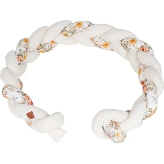 Tresse de lit bébé universelle Néo Vintage – SEVIRA KIDS – Blanc – Coton – Mixte – 5x5x200cm blanc