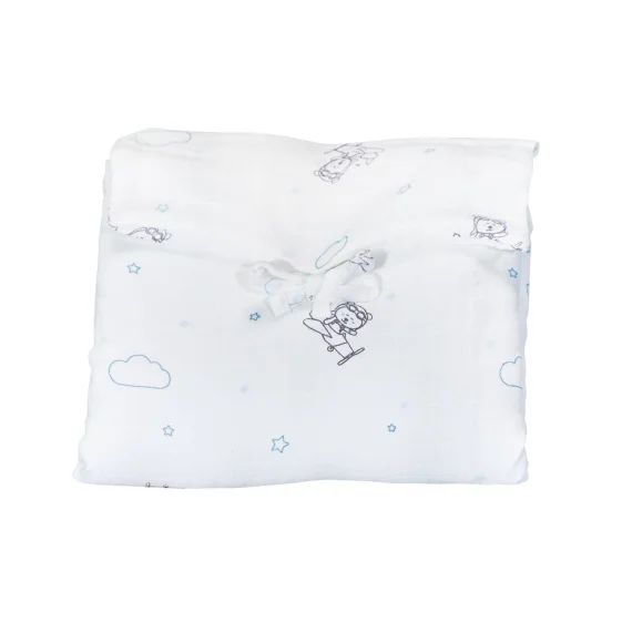 Matelas À Langer Nomade En Coton Bio Blanc