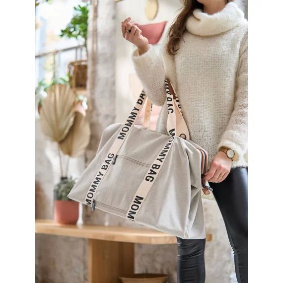 Sac à langer CHILDHOME Mommy Bag écru