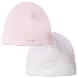 Lot de 2 bonnets UNISEXE Rose