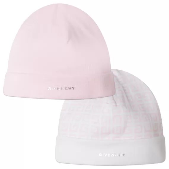 Lot de 2 bonnets UNISEXE Rose