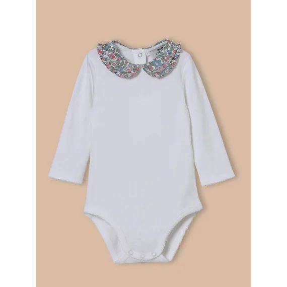 Body Col En Tissu Liberty En Coton Biologique Lib Besty Berry