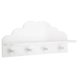 Patère Enfant – Nuage Blanc
