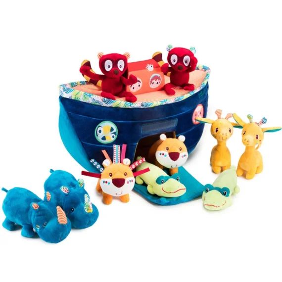 Peluche d&rsquo;activités Ma première arche de Noé