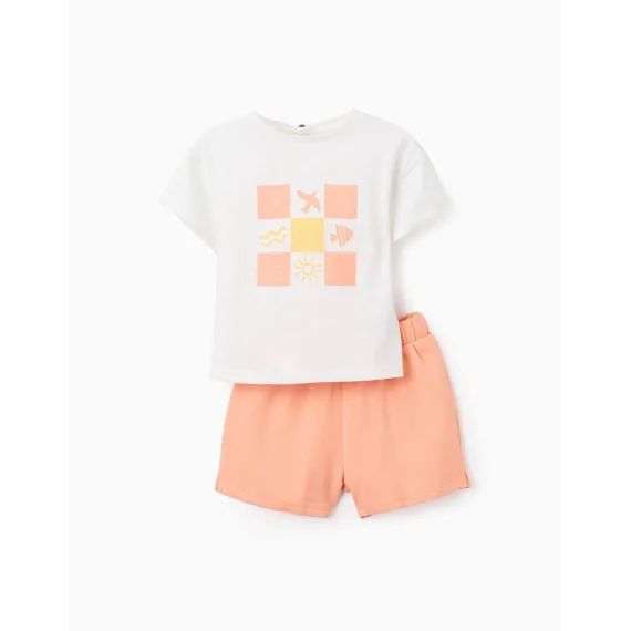T-shirt + Short Blanc