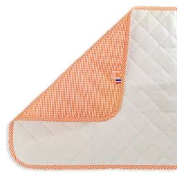 Tapis À Langer Nomade En Coton Bio Orange