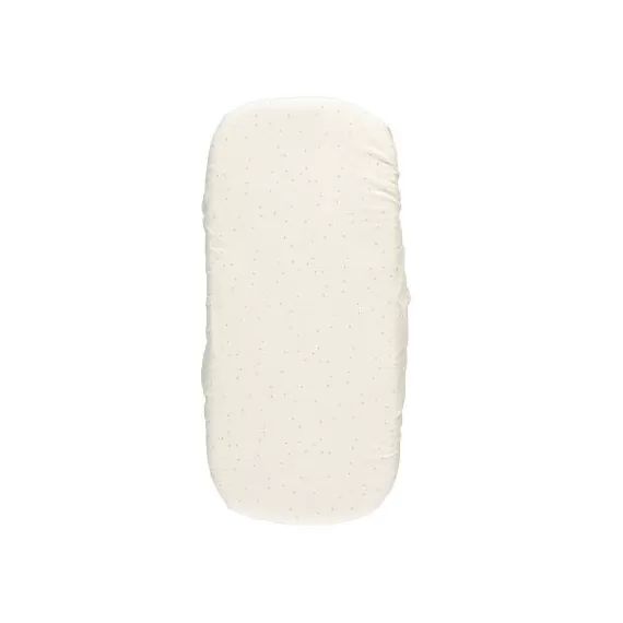 Drap housse de berceau Melody Honey sweet dots (80 x 40 cm)