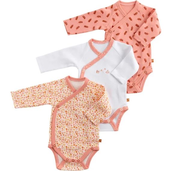 Lot de 3 bodies Esmée (1 mois)