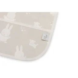 Bavoir à manches imperméable MiffySnuffy Nougat blanc