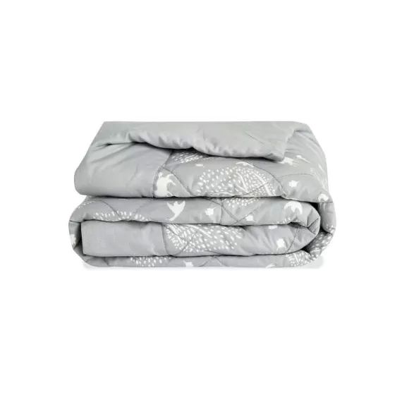 Couverture lestée pour enfant grise Dream Forest (79 x 100 cm)