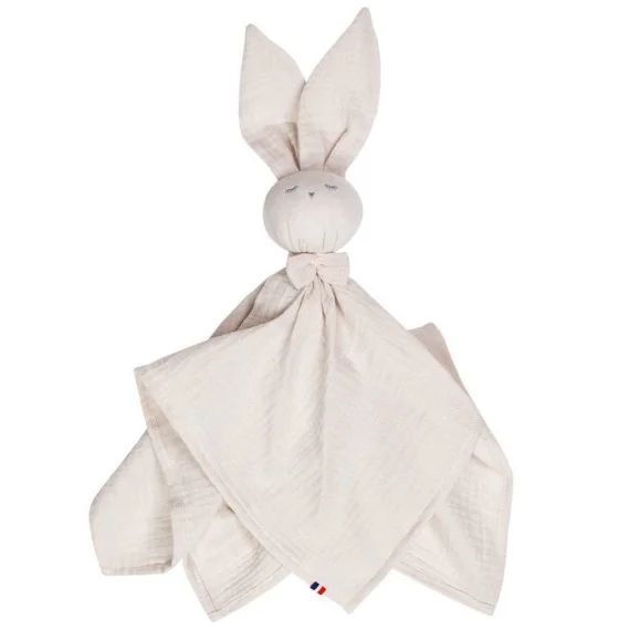 Sevira Kids – Doudou plat Lapin personnalisable Jeanne – Beige TU beige