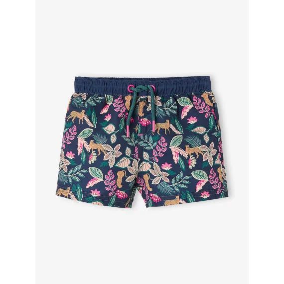 Short de bain imprimé bébé garçon Capsule famille encre