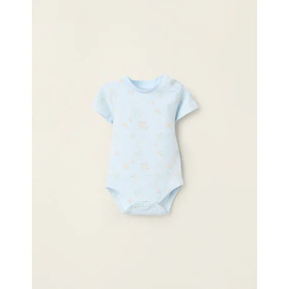 Body Avec Motif Bleu Clair