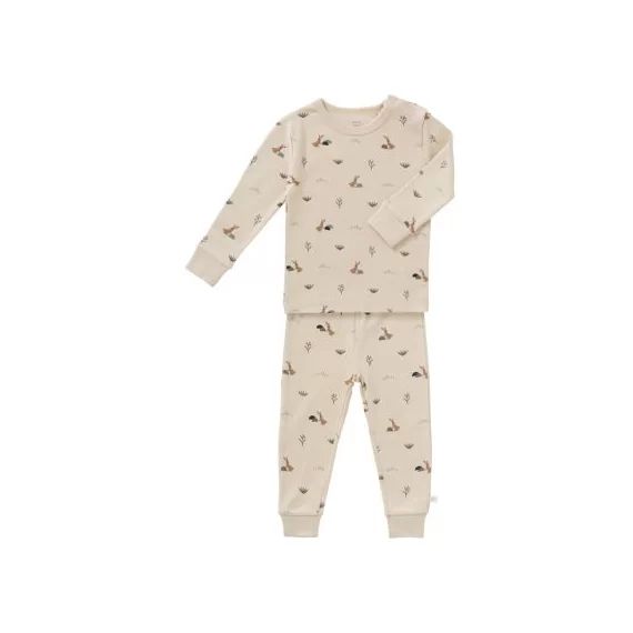 Ensemble pyjama en coton bio Rabbit sandshell size (12 mois)