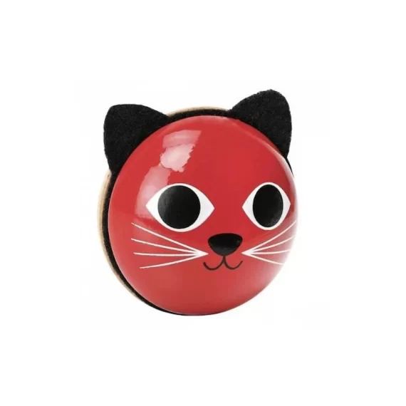 Hochet maracas Chat – Référence : 7769 rouge