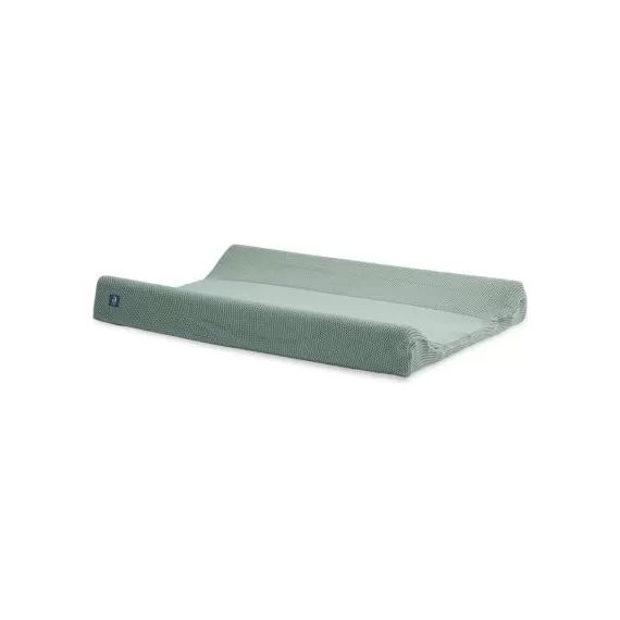 Housse de matelas à langer Basic Knit Forest Green (50 x 70 cm)