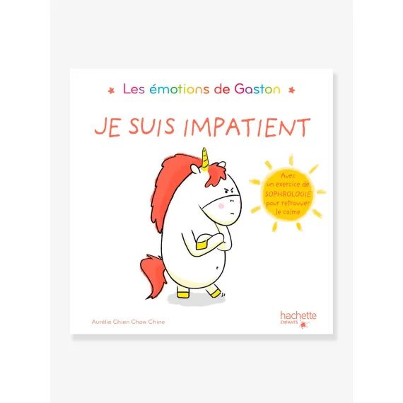 Gaston la licorne – Je sus impatient HACHETTE blanc