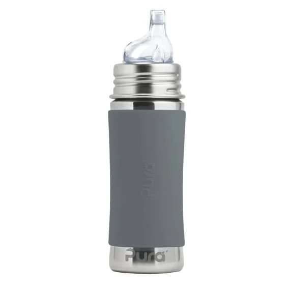 Biberon À Bec En Inox 325 Ml -slate Gris