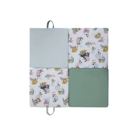 Tapis malin Jungle buddies (120 x 120 cm)