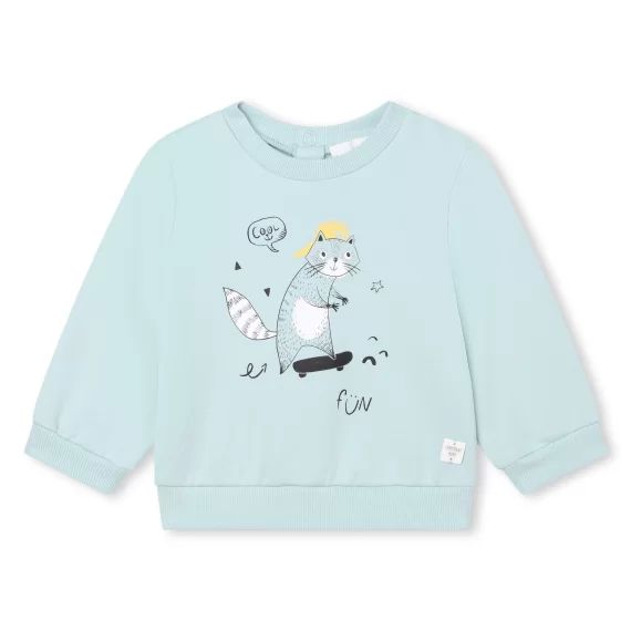 Sweat-shirt fantaisie Garçon Vert