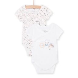 2 Bodys À Imprimé Et Motifs Fantaisie – Blanc