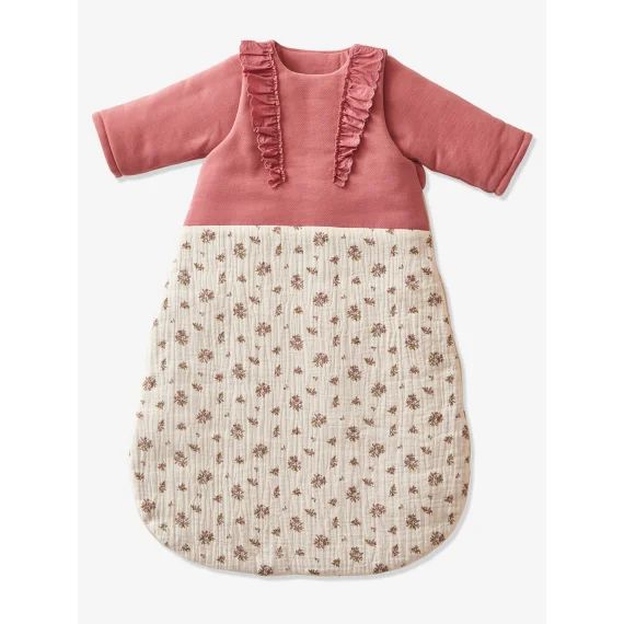 Gigoteuse manches amovibles bi-matière GRENIER bois de rose