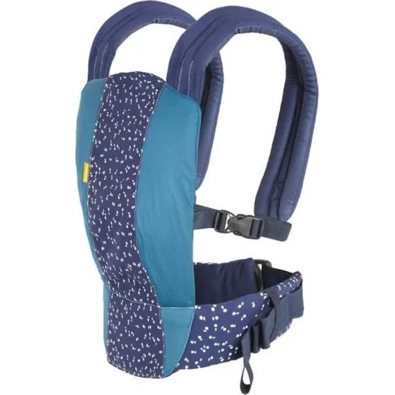 Badabulle Porte-bébé physiologique Easy and Go, Portage dorsal et ventral bleu