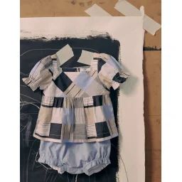 Chemisier Avec Motif + Short Brothers & Sisters Beige Clair