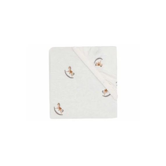 Drap Housse Jersey En Coton Beige