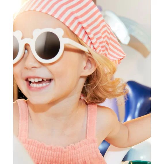 Lunettes de soleil rondes bébé garçon avec oreilles d&rsquo;ours uv3 –  – Soldes