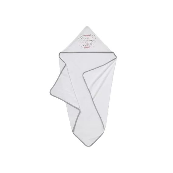 Cape de bain en coton bio My sweet friend faon (80 x 80 cm)