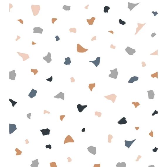 Papier peint Tanzania motif Terrazzo (50cm x 10m)