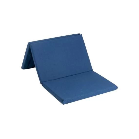 Matelas de voyage pliant bleu nuit (60 x 120 cm)