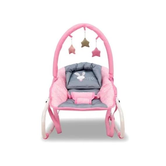Asalvo – Transat Fluffy Baby Rabbit Rose blanc
