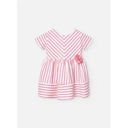 Robe À Rayures Rose