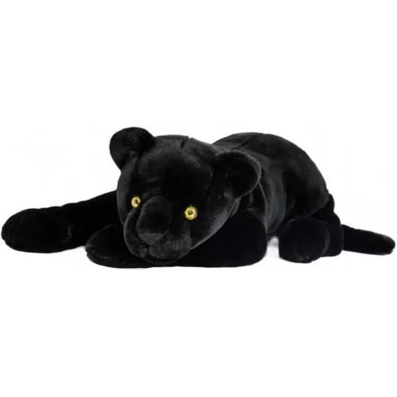 Peluche panthère noire 35 cm noir