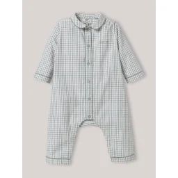 Dors-bien Brodé Bébé Tattersall Céladon