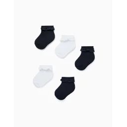 Pack 5 Paires De Chaussettes Avec Crochet Multicolore