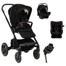 Poussette Nuna Mixx Next + Coque Pipa Next + Siège Todl Next + Base Next – Riveted