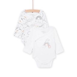 2 Bodys À Imprimé Et Motif Fantaisie – Blanc