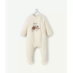 Le dors bien velours en coton biologique avec animation lion –  – Soldes
