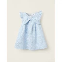 Robe Avec Motif Brillant Blanc