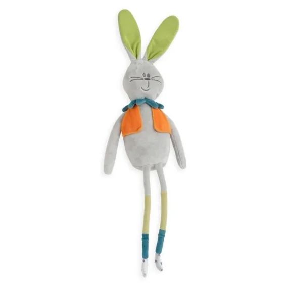 TROIS KILOS SEPT Peluche lapin – 56cm – Lapindien gris