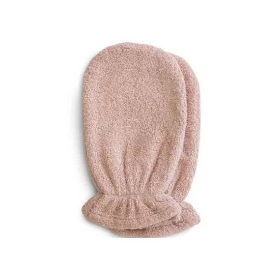 Lot de 2 gants de toilette en coton bio Blush