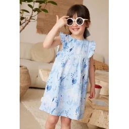 Robe Bébé Bella Chica Bleu