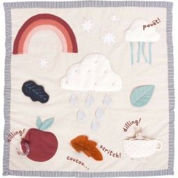 Tapis d&rsquo;éveil Après la pluie (100 x 100 cm)