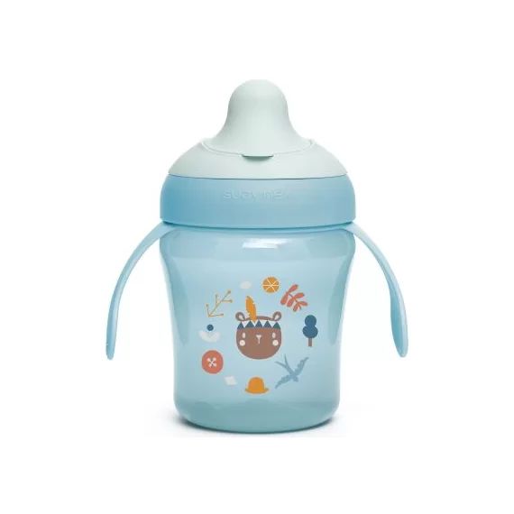 Tasse à bec Into the forest bleu (200ml)
